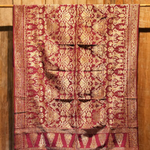 Kamen Songket Antik Motif Figuratif Klasik Bali
